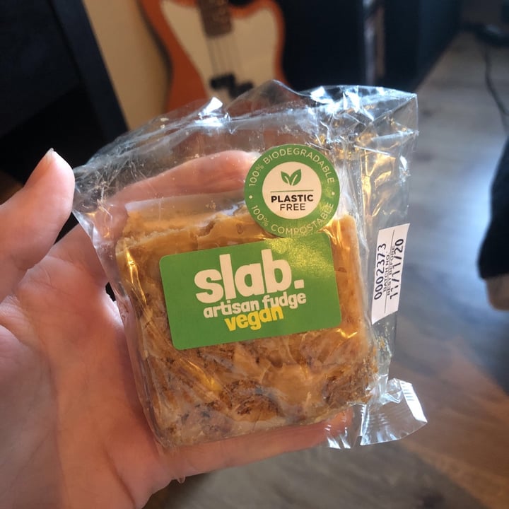 photo of Slab artisan fudge Biscoff (Vegan) shared by @aspersum on  10 Oct 2020 - review