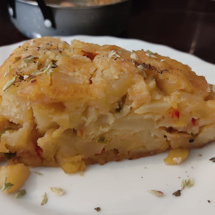 photo of Vegan Rock Tortilla de patatas shared by @lauraorts on  10 Jul 2022 - review