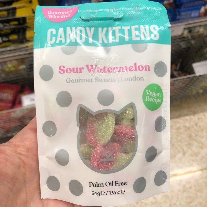 review photo of Candy kittens Sour Watermelon shared by @gabigoesgreener on 04 Apr 2021 - review