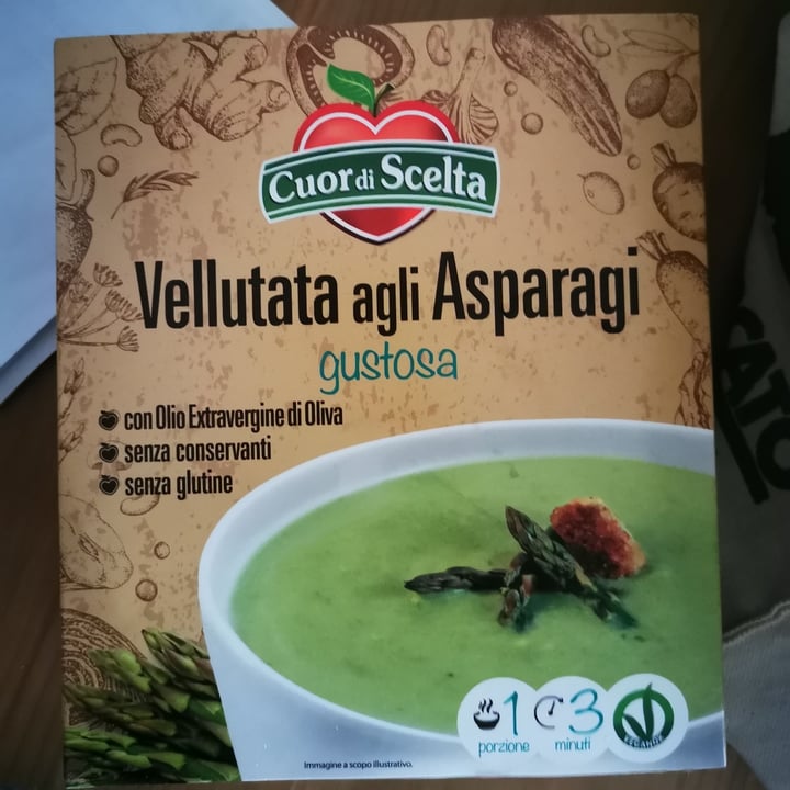 photo of Cuor di scelta vellutata agli asparagi shared by @theghostofcarol on  30 May 2022 - review