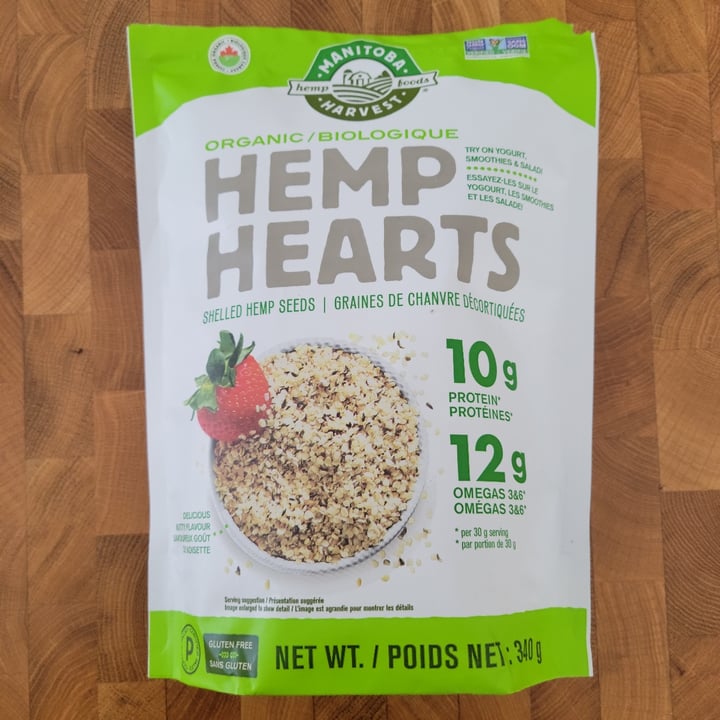 photo of Manitoba Harvest Organic Hemp seeds shared by @veganooch on  05 May 2022 - review