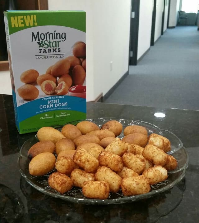Photo of the dish “Morning Star Mini Corn Dogs”