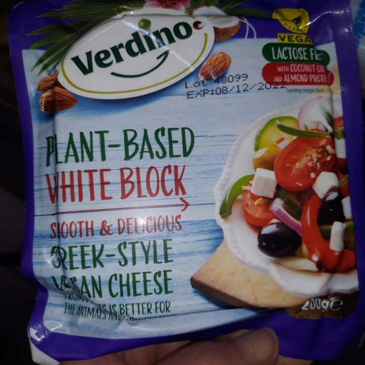 photo of Verdino Greek style vegan block shared by @valibabali on  11 Nov 2022 - review
