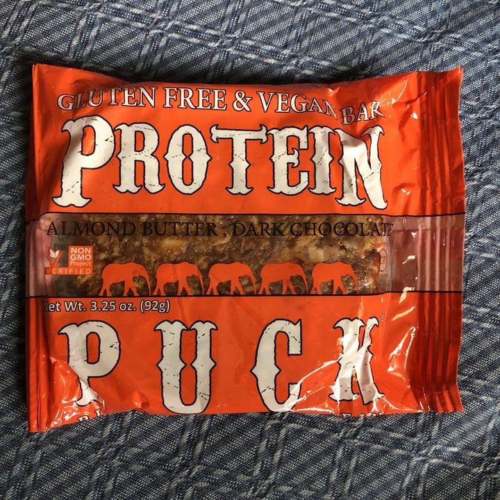 photo of Protein puck Almond Butter, Dark Chocolate shared by @hinesrn on  29 Apr 2020 - review
