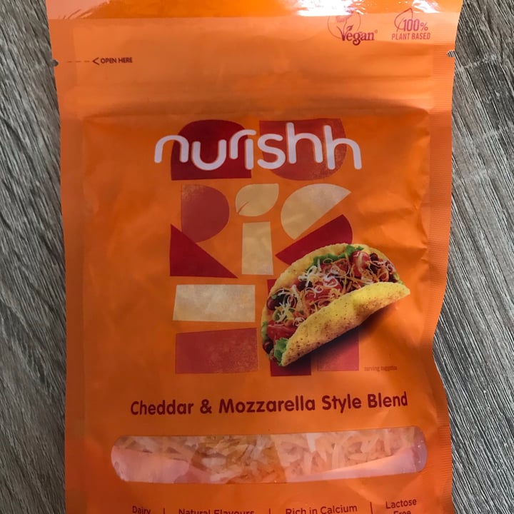 review photo of Nurishh Queso rallado estilo cheddar shared by @rebevegana on 08 Jun 2021 - review