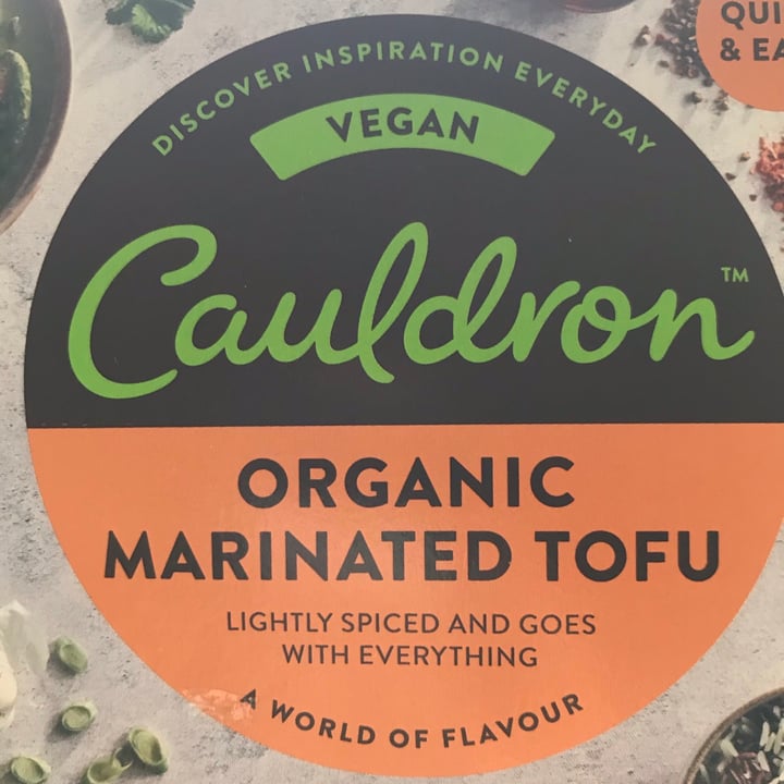photo of Cauldron Organic Marinated Tofu shared by @vegemma on  26 Apr 2020 - review