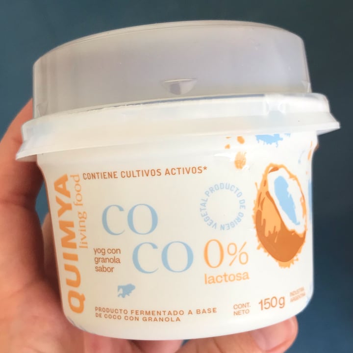 photo of Quimya Yogurt con Granola sabor Coco shared by @lilanovel on  26 Nov 2021 - review