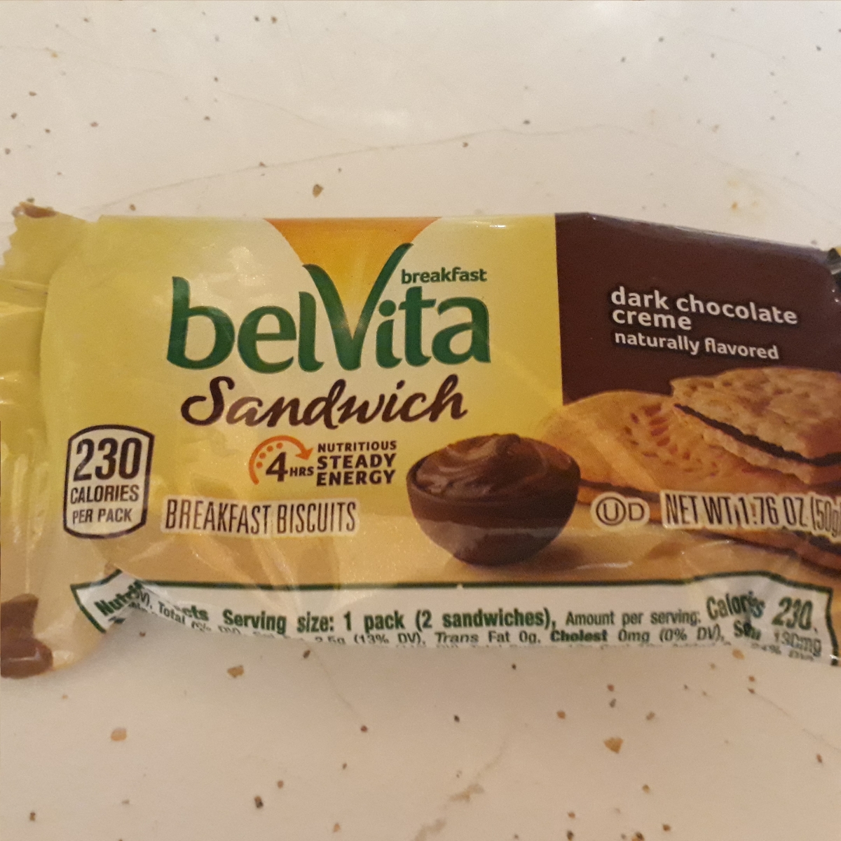 belVita Sandwich dark chocolate creme Reviews abillion