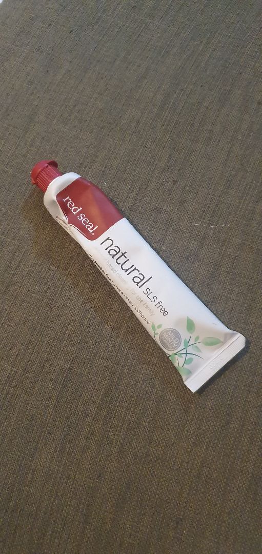 photo of Red Seal Natural Toothpaste shared by @ironicminimalist on  17 Aug 2019 - review