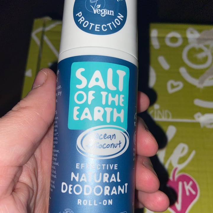 photo of Salt of the Earth Effective natural deodorant ocean & coconut shared by @thebrummievegan on  29 May 2021 - review