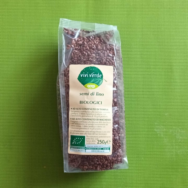 review photo of Vivi Verde Coop semi di lino biologici shared by @-vi- on 27 May 2022 - review