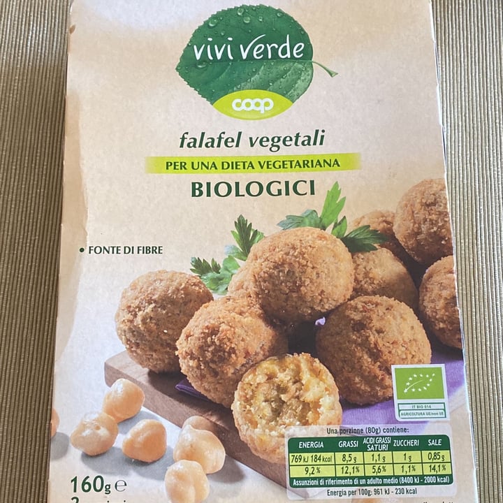 photo of Vivi Verde Coop Falafel Vegetali shared by @elisamatta on  05 Apr 2022 - review