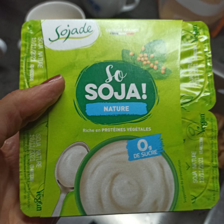 photo of Sojade So Soja! Natural Soya Yogurt alternative (small) shared by @sorinaparis on  15 Oct 2021 - review
