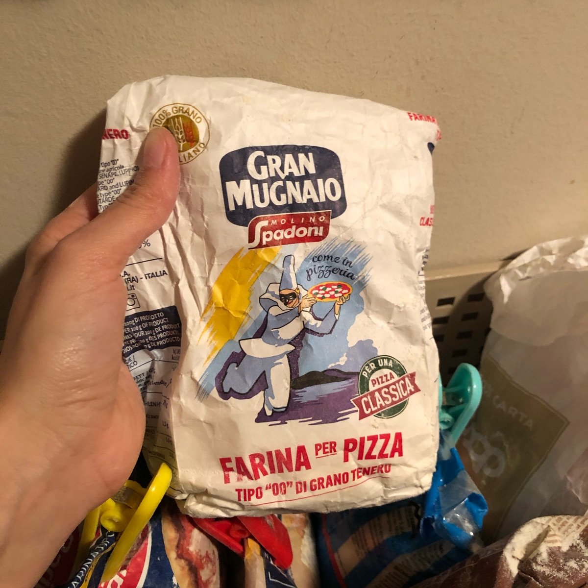 Farina per pizza tipo 00 di grano tenero from Molino Spadoni - Vegan ...