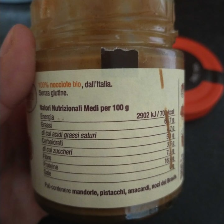 review photo of Damiano Think Organic Crema Di Nocciole Tostate Bio shared by @lucianar on 15 Dec 2022 - review