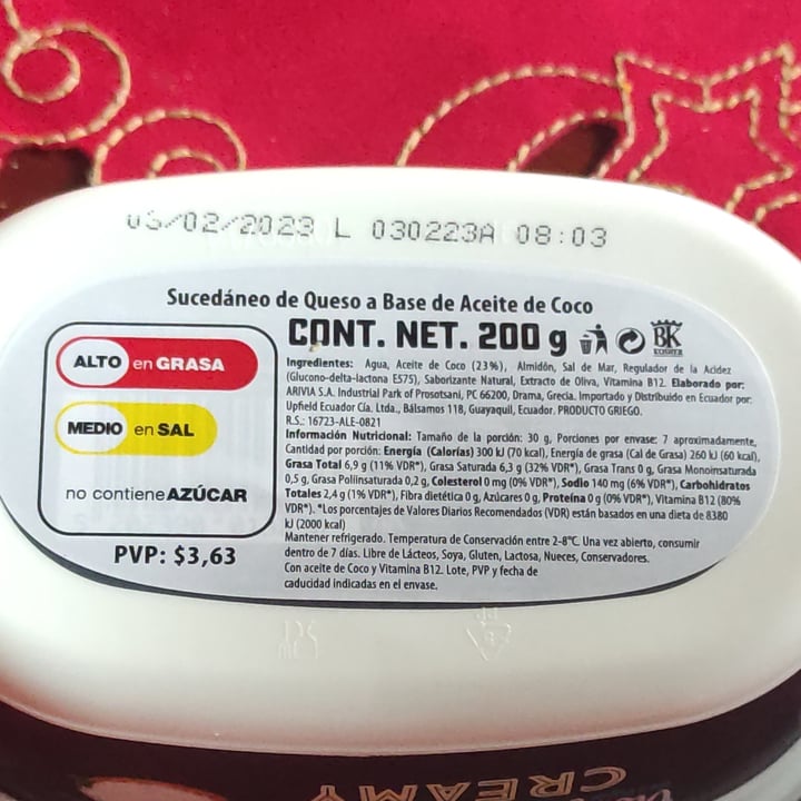 review photo of Violife Creamy Original Flavour shared by @carope02 on 04 Jun 2022 - review