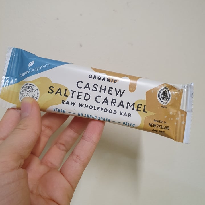 photo of Ceresorganics Cashew Salted Caramel Bar shared by @alleyy on  13 Apr 2021 - review