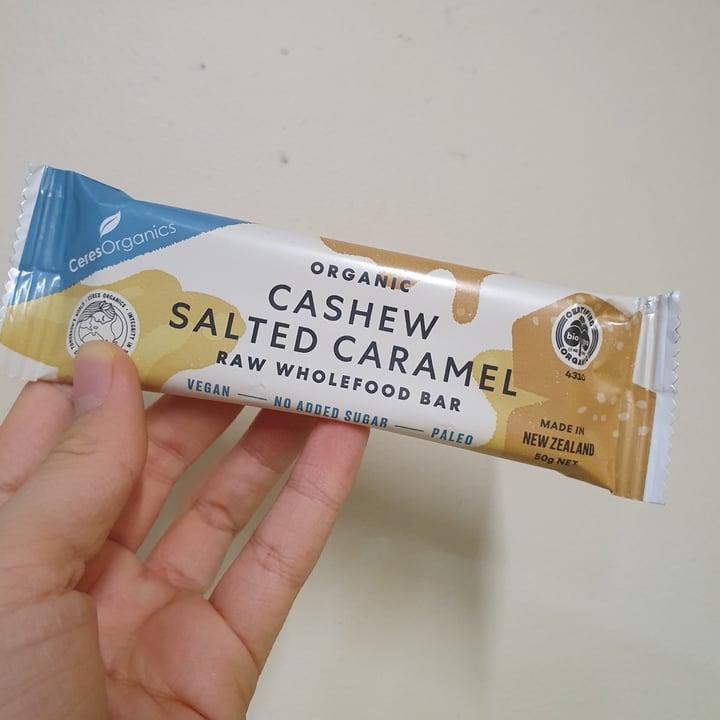 review photo of Ceresorganics Cashew Salted Caramel Bar shared by @alleyy on 13 Apr 2021 - review