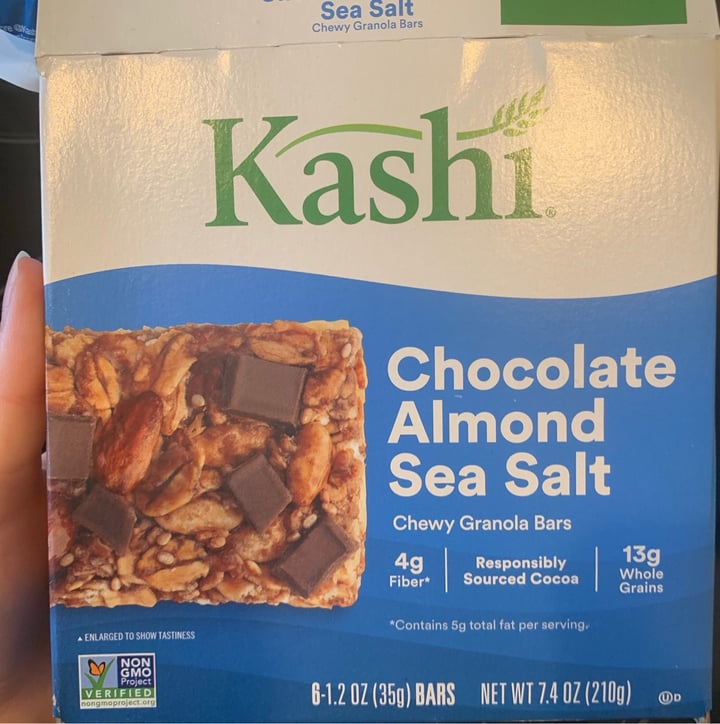 photo of Kashi Chocolate Almond Sea Salt Chewy Granola Bars shared by @karatesarah8 on  19 Sep 2021 - review