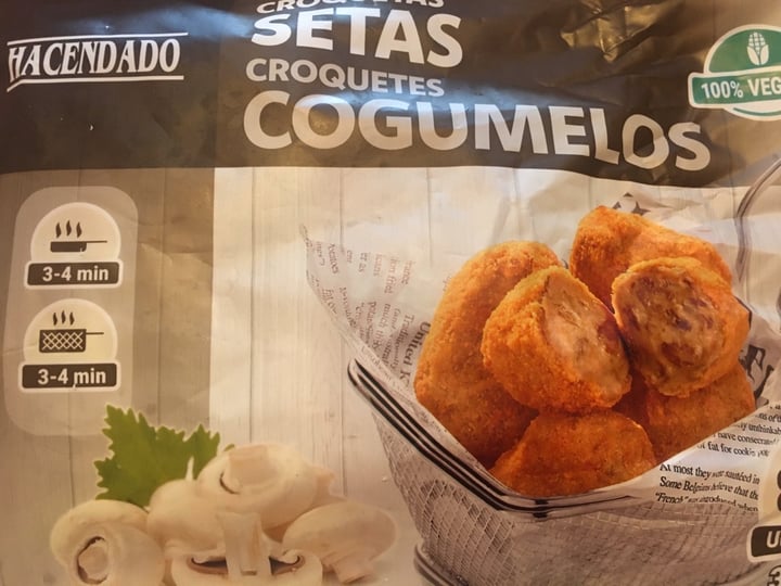 photo of Hacendado Croquetas de Setas shared by @celijs on  06 Dec 2019 - review