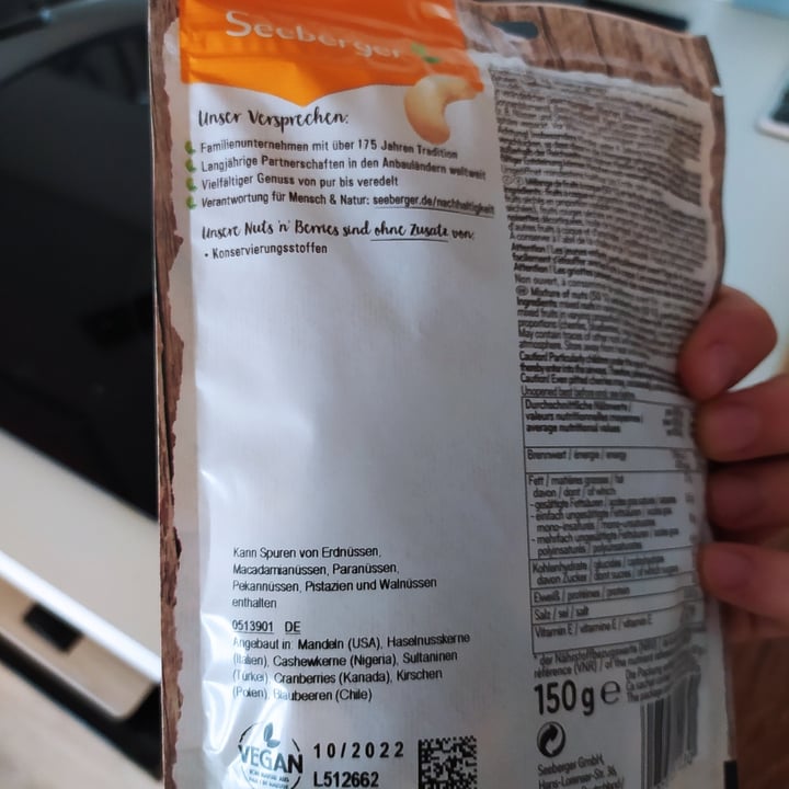 review photo of Seeberger Cranberries shared by @giulia945 on 18 Mar 2022 - review
