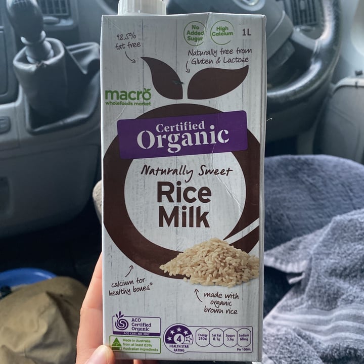 review photo of Macro Wholefoods Market Rice Milk shared by @steffiuer on 11 Aug 2021 - review