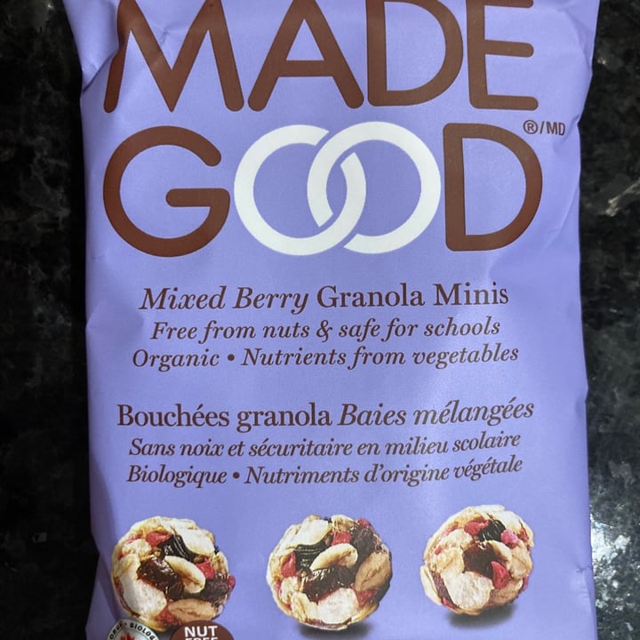 Made Good Mixed Berry Granola Minis Review abillion