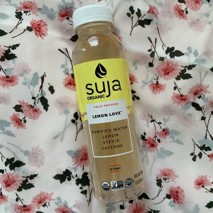 photo of Suja Juice Lemon love shared by @lychee on  20 Dec 2021 - review
