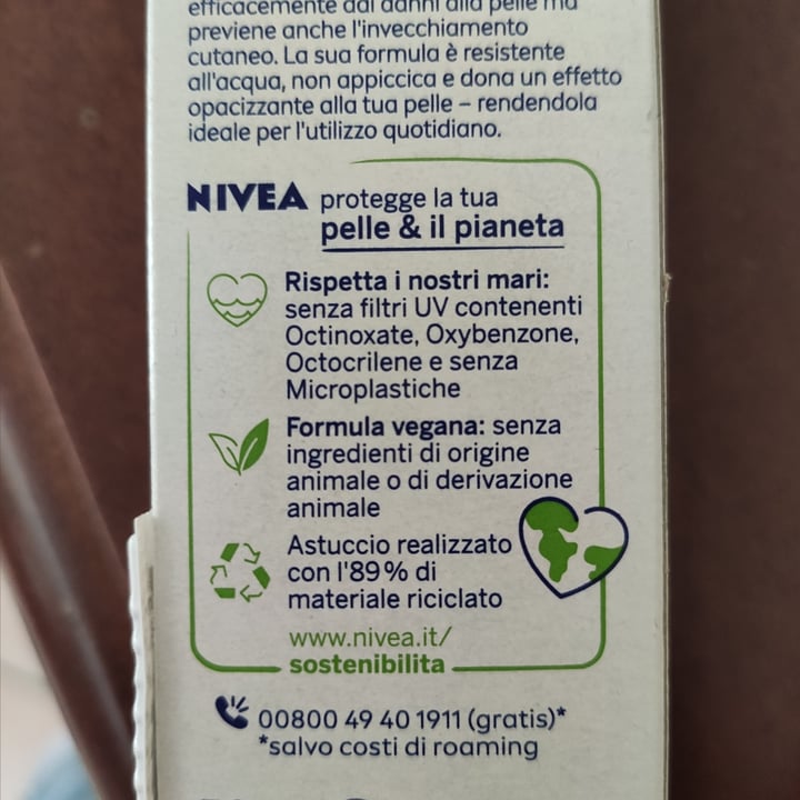 photo of Nivea Nivea sun mineral protezione solare 50+ shared by @livils on  08 Jul 2022 - review