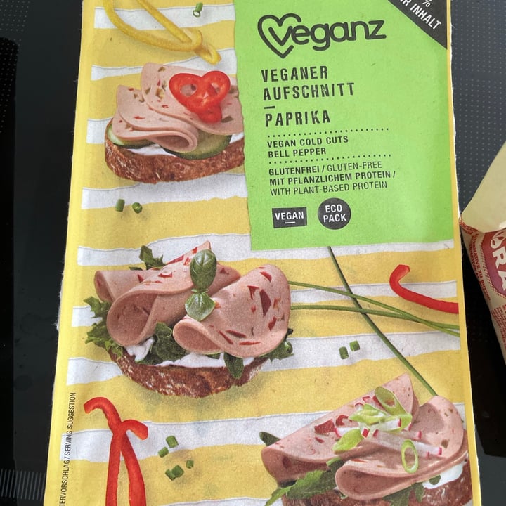 review photo of Veganz Veganer Aufschnitt Paprika shared by @viktorvegan on 26 Sep 2021 - review