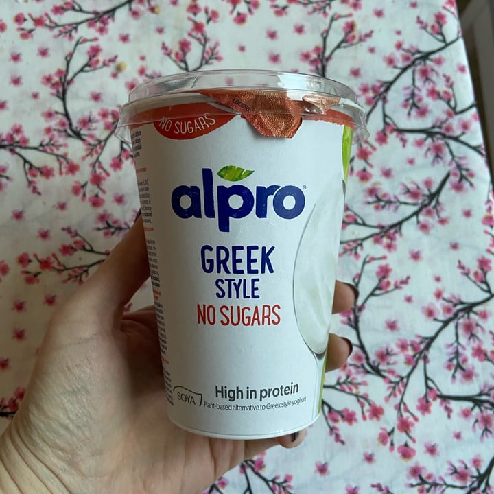 photo of Alpro Greek style no sugars shared by @arabrab87 on  23 Feb 2022 - review