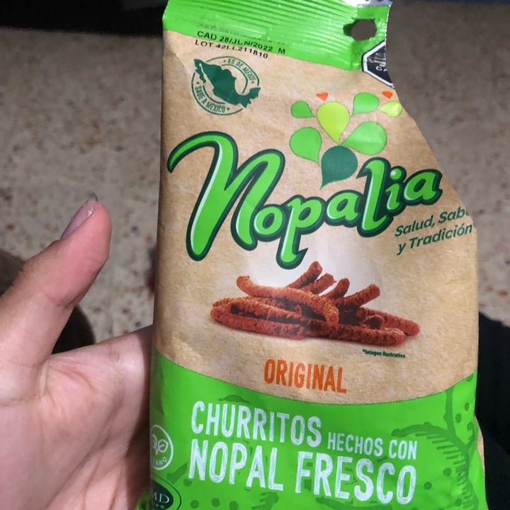 review photo of Nopalia Churritos hechos con Nopal Fresco Original shared by @neithhom on 15 Jan 2022 - review