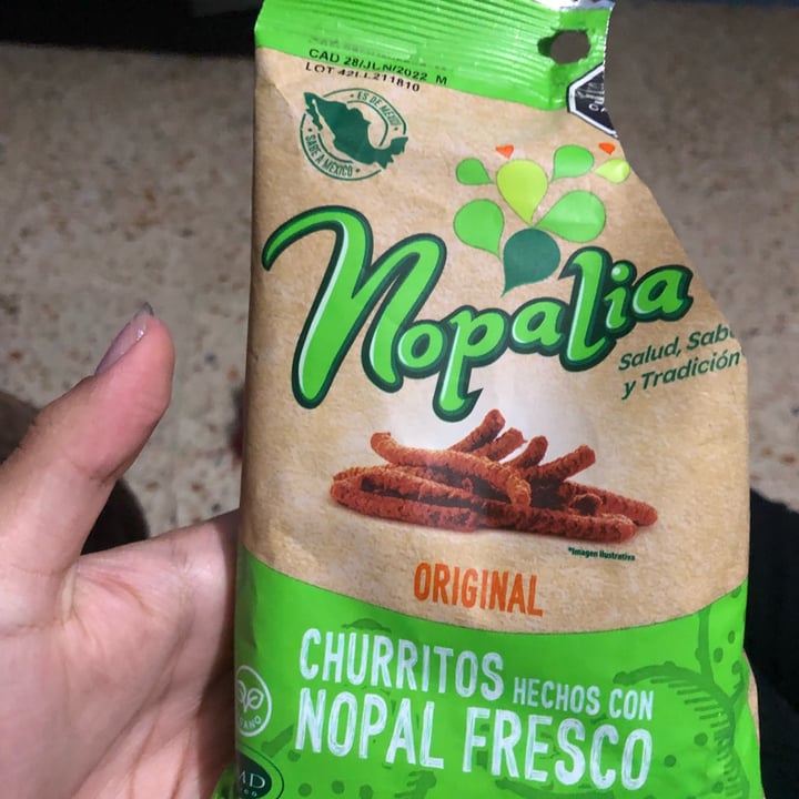 photo of Nopalia Churritos hechos con Nopal Fresco Original shared by @neithhom on  15 Jan 2022 - review