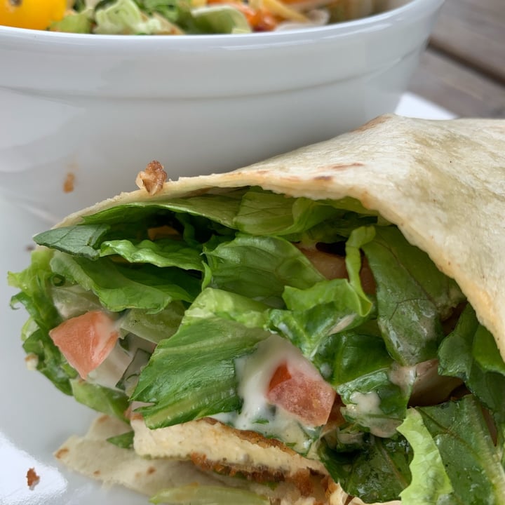 photo of The Owlery Restaurant Ranch Chicken Wrap shared by @moozoogabba on  15 Jul 2022 - review