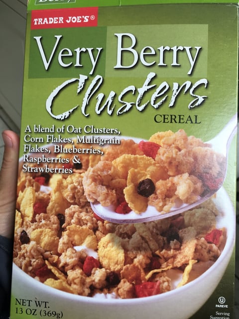 Trader Joe's Very berry clusters cereal Reviews