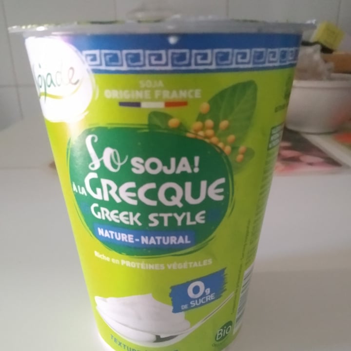 photo of Sojade So Soja! À la Grecque Nature-Greek Style Natural Soya Yogurt alternative 400g shared by @marilina on  07 Oct 2020 - review