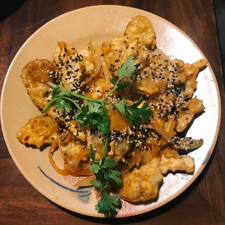 photo of Pi Vegetarian Saigon Fried oyster mushroom with sesame shared by @trangdang on  14 Dec 2019 - review