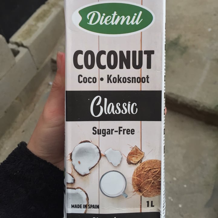 photo of Dietmil Bebida Vegetal De Coco shared by @dari on  03 Aug 2020 - review