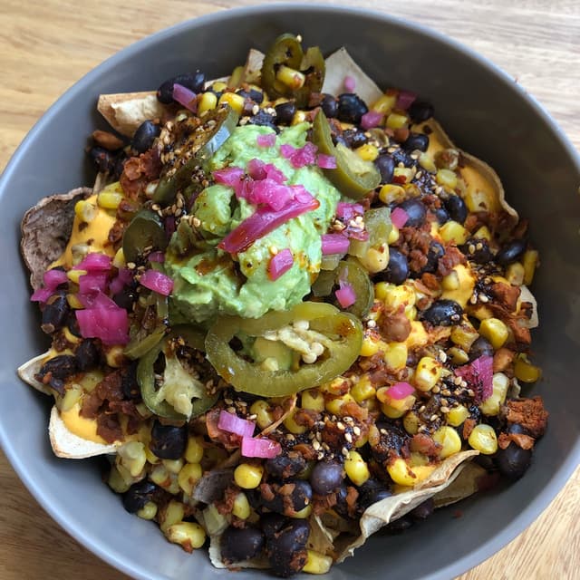 Foto del plato “nacho problem”