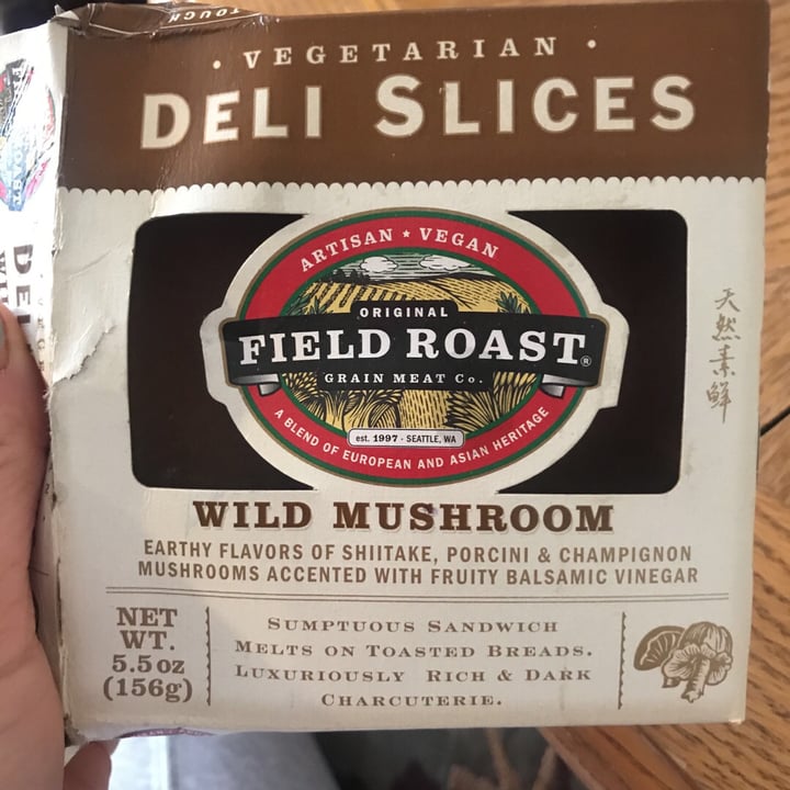review photo of Field Roast Wild Mushroom Deli Slices shared by @hanrezac on 28 Mar 2019 - review