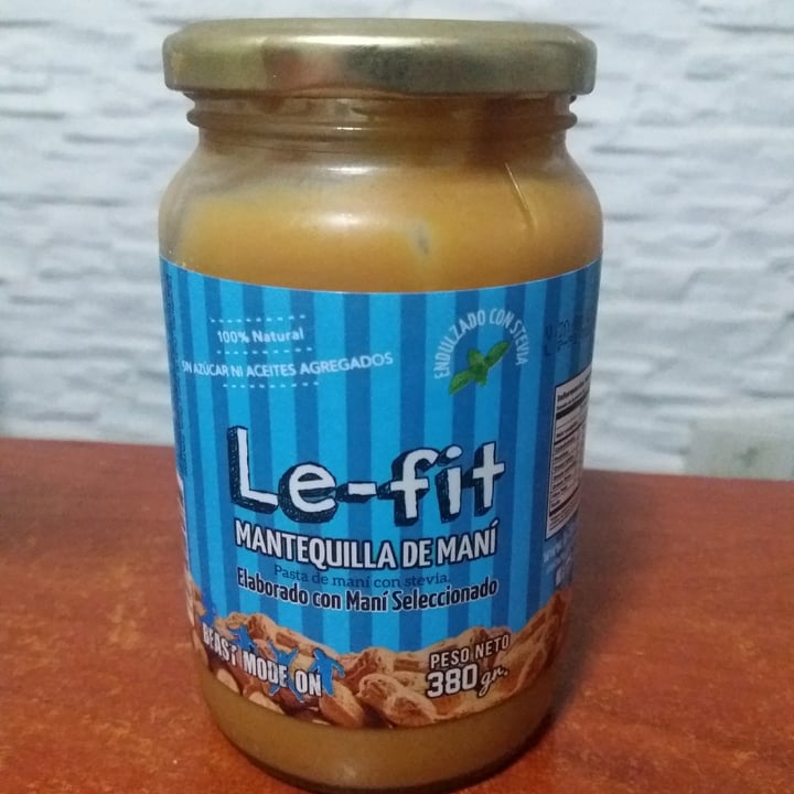 photo of Le-Fit Mantequilla De Maní Endulzada Con Stevia shared by @leonela11 on  28 Sep 2021 - review