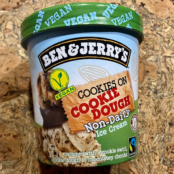 photo of Ben & Jerry's Cookies On Cookie Dough Non-Dairy Ice Cream shared by @rosmorales on  14 Sep 2021 - review