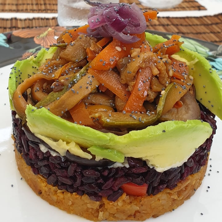 review photo of Holy Beach Torretta di riso venere e verdure saltate al tamari shared by @alexbaccini on 24 Jun 2022 - review