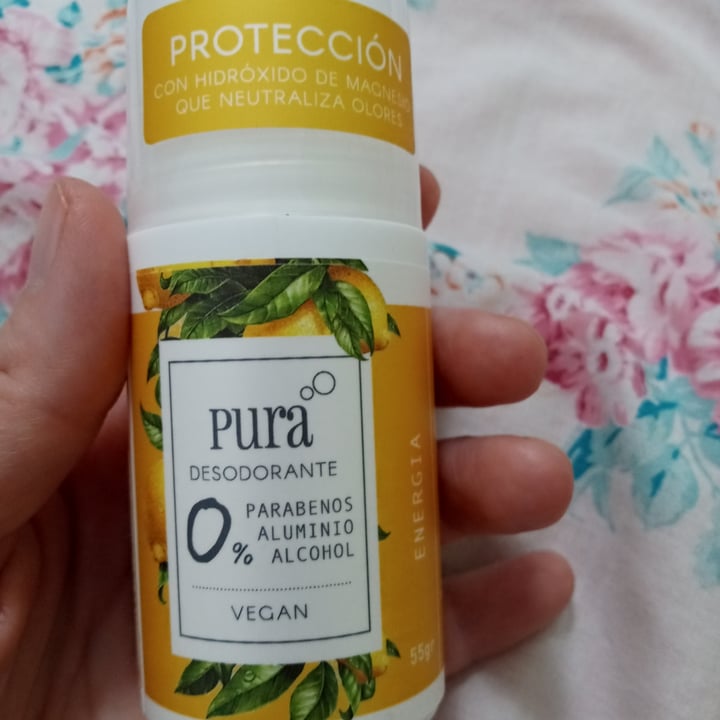 review photo of Pura Soap Desodorante shared by @celesteveg on 27 Feb 2022 - review