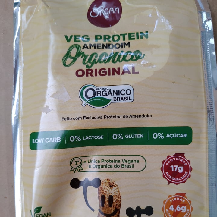 review photo of Organ Organ Veg Protein Amendoim shared by @alemil on 26 Jun 2022 - review