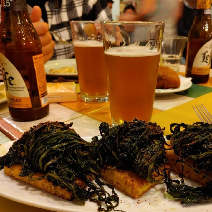 photo of Osteria Veggente Crostini di polenta shared by @disgustednoise on  06 Nov 2022 - review