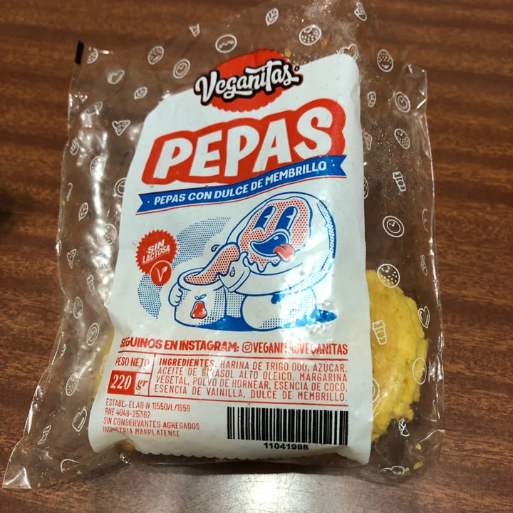 photo of Veganitas Pepas con dulce de membrillo shared by @agostinalv on  10 Mar 2022 - review