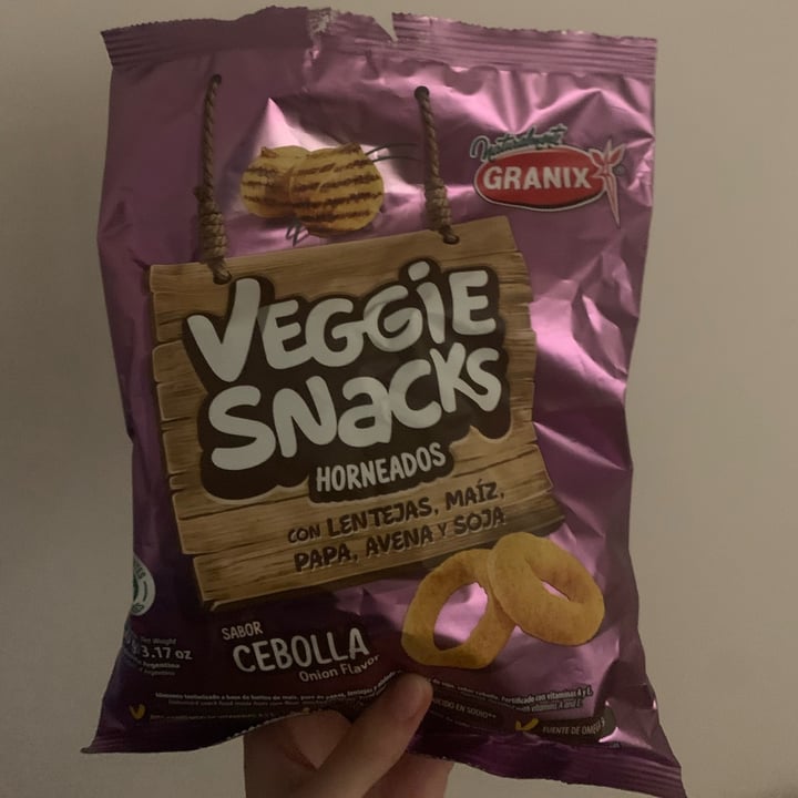 review photo of Veggie snacks veggie snacks sabor cebolla shared by @casivegannnnn on 08 Dec 2022 - review