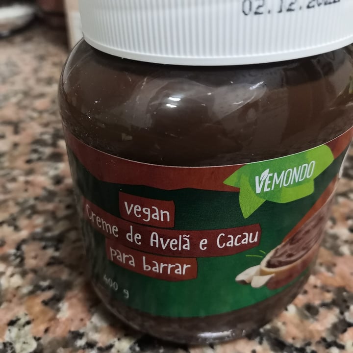 photo of Vemondo Vegan Creme De Avelã E Cacau Para Barrart shared by @joanacruz on  11 Nov 2021 - review