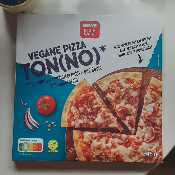 photo of REWE Beste Wahl Vegane Pizza Ton(no) shared by @sara4theanimals on  05 Nov 2022 - review